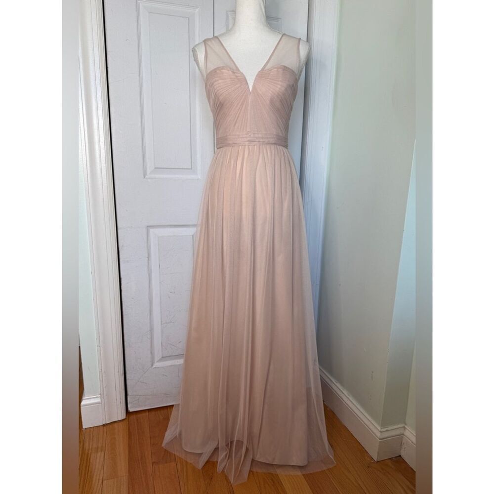 Luxury Designer Prom Flowy & Structured Dress by Amsale Size 2